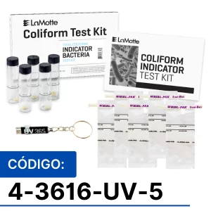 Kit de detección de bacterias coliformes totales