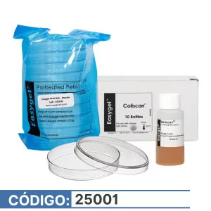 Pruebas microbiológicas para análisis de coliformes y E. coli Coliscan® Easygel®